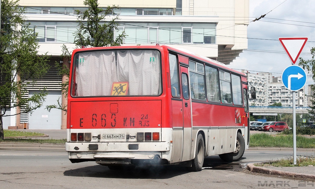 Красноярский край, Ikarus 256.21H № Е 663 КМ 24