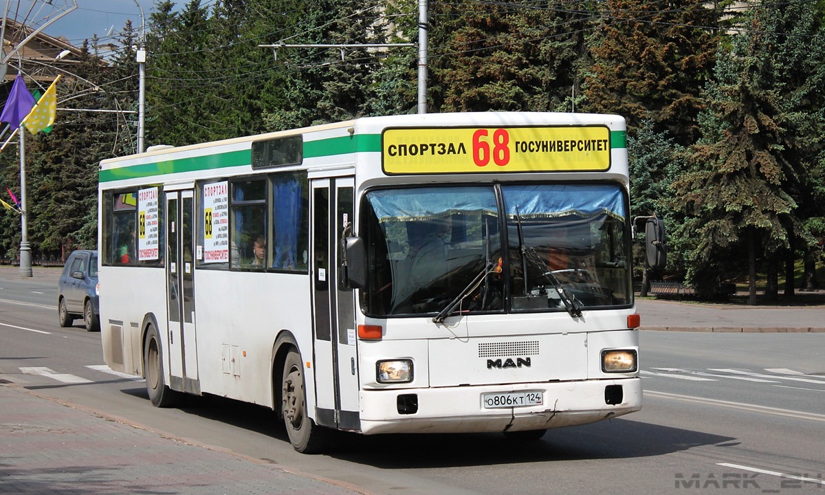 Красноярский край, MAN 791 SL202 № О 806 КТ 124