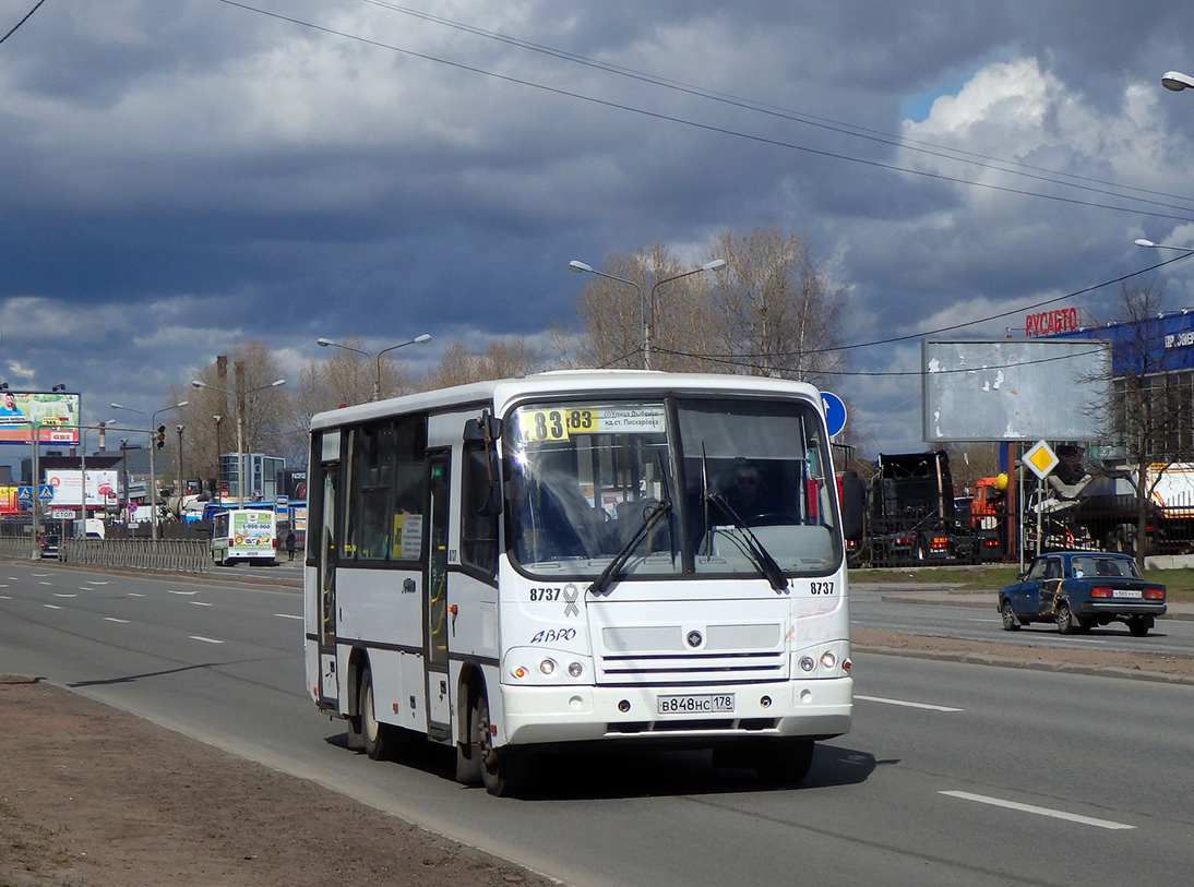 Санкт-Петербург, ПАЗ-320402-05 № 8737