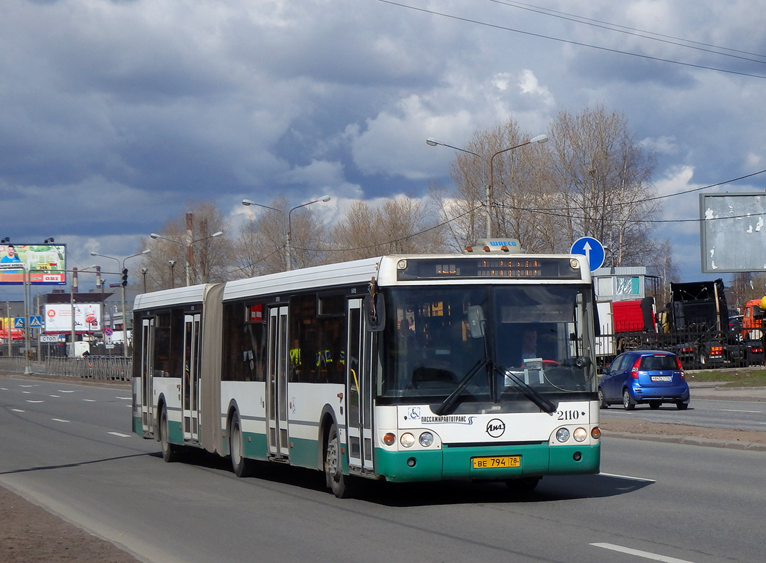 Санкт-Петербург, ЛиАЗ-6213.20 № 2110