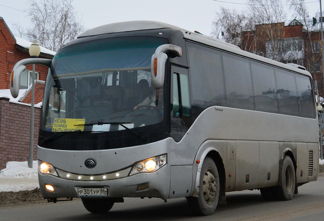 Ханты-Мансийский АО, Yutong ZK6899HA № Р 301 УР 86 — Фото — Автобусный  транспорт