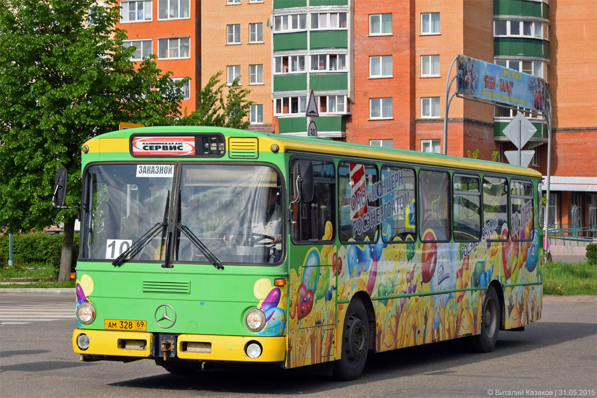 Тверская область, Mercedes-Benz O305 № АМ 328 69