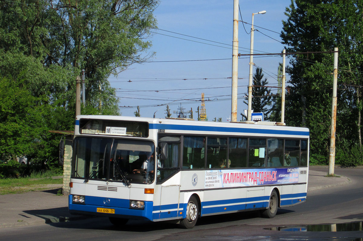 Kaliningrad region, Mercedes-Benz O405 № 37