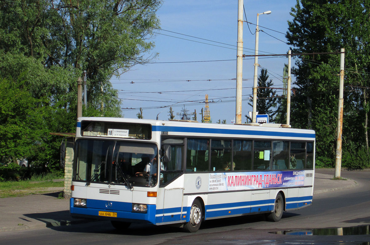 Калининградская область, Mercedes-Benz O405 № 37