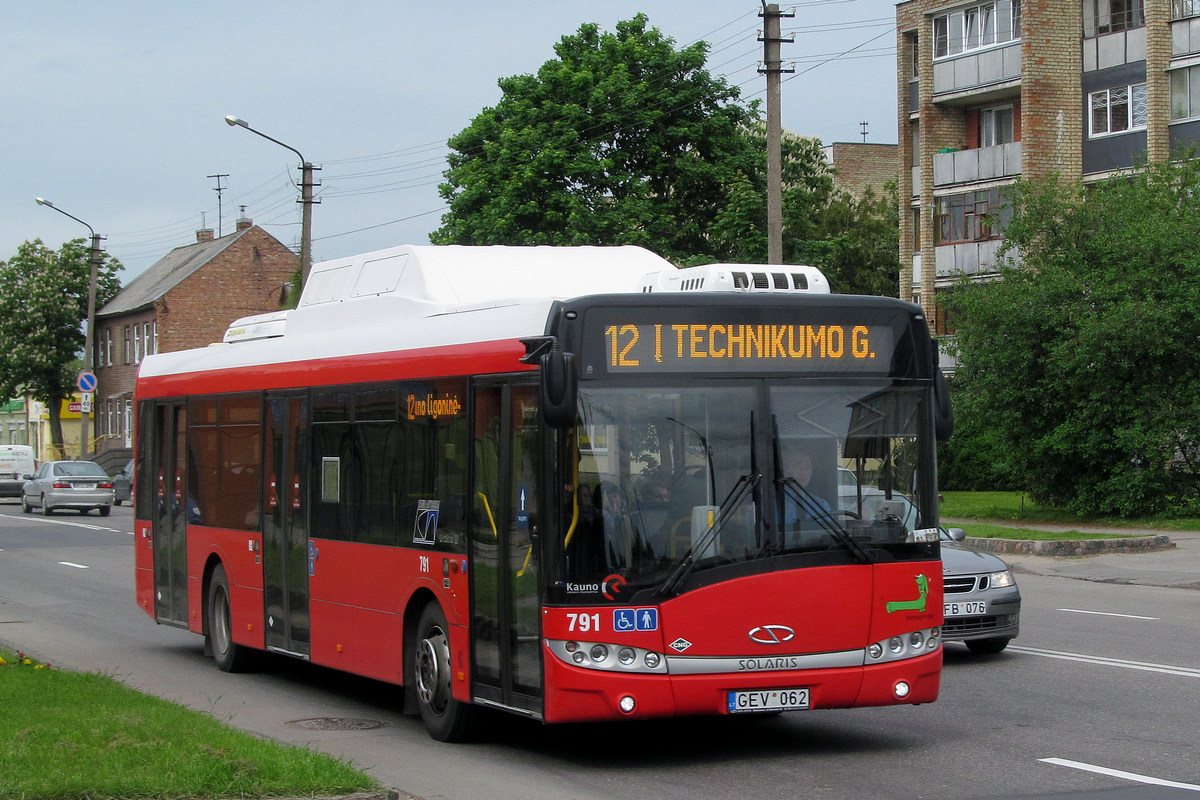 Литва, Solaris Urbino III 12 CNG № 791