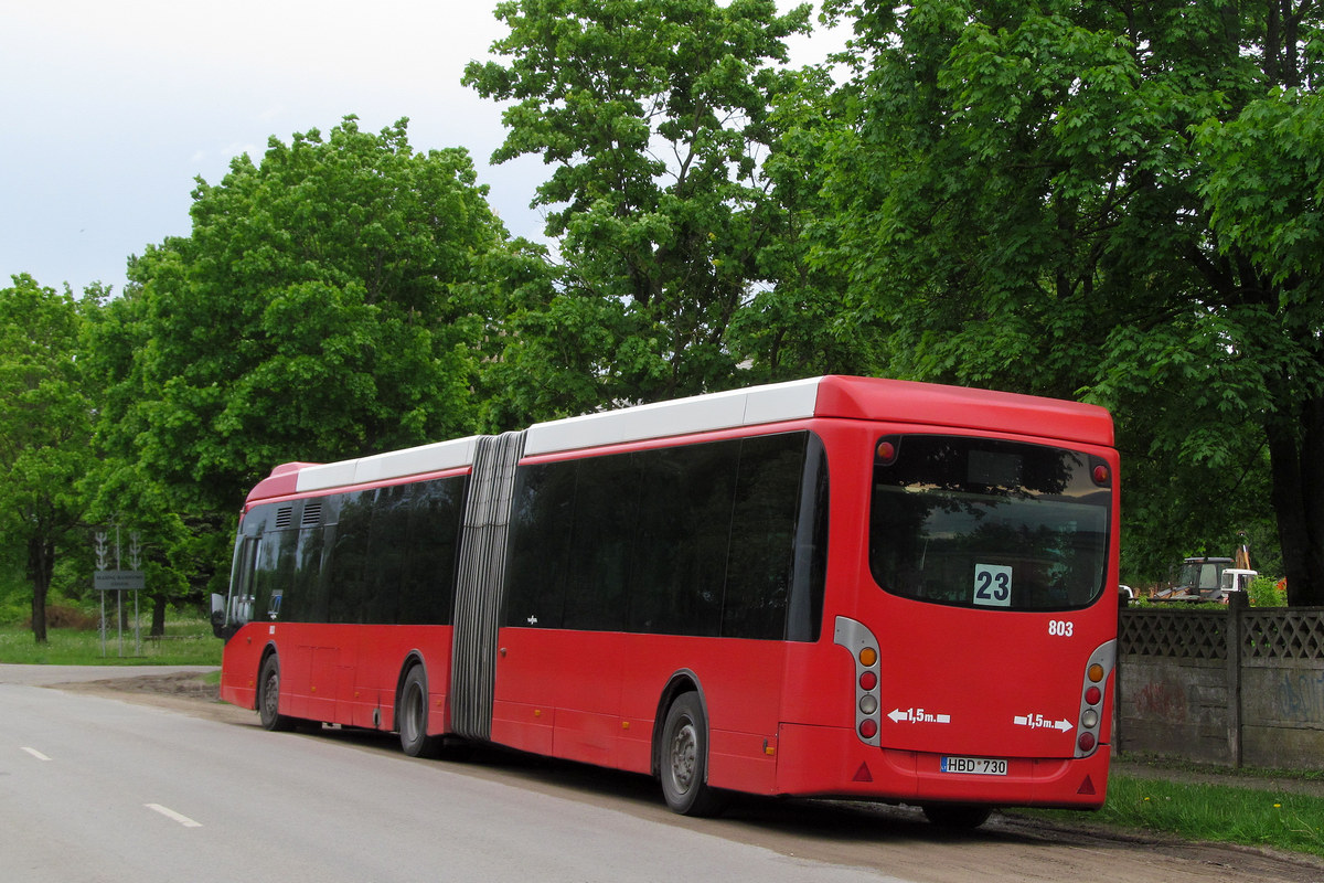 Литва, Van Hool New AG300 № 803