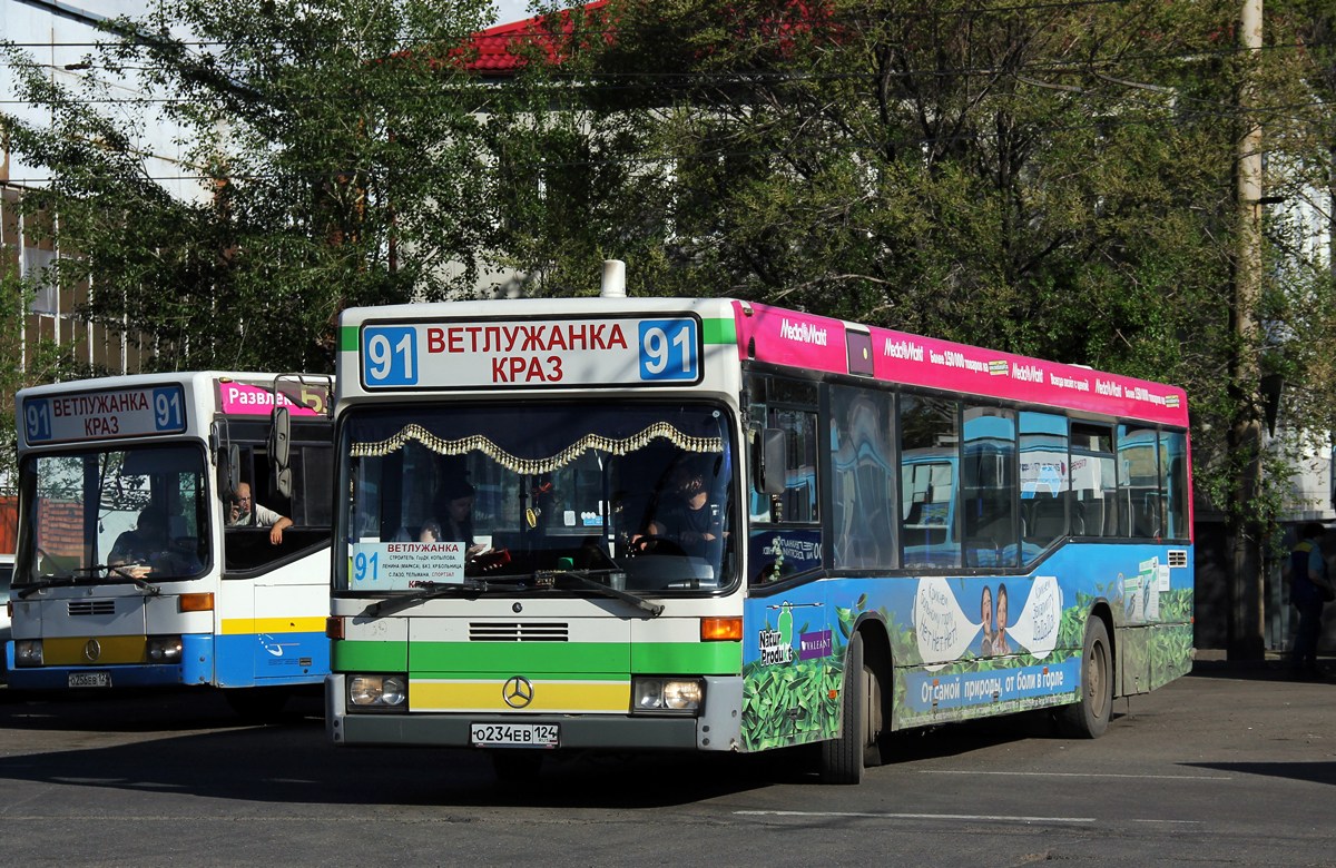 Kraj Krasnojarski, Mercedes-Benz O405N2 Nr О 234 ЕВ 124