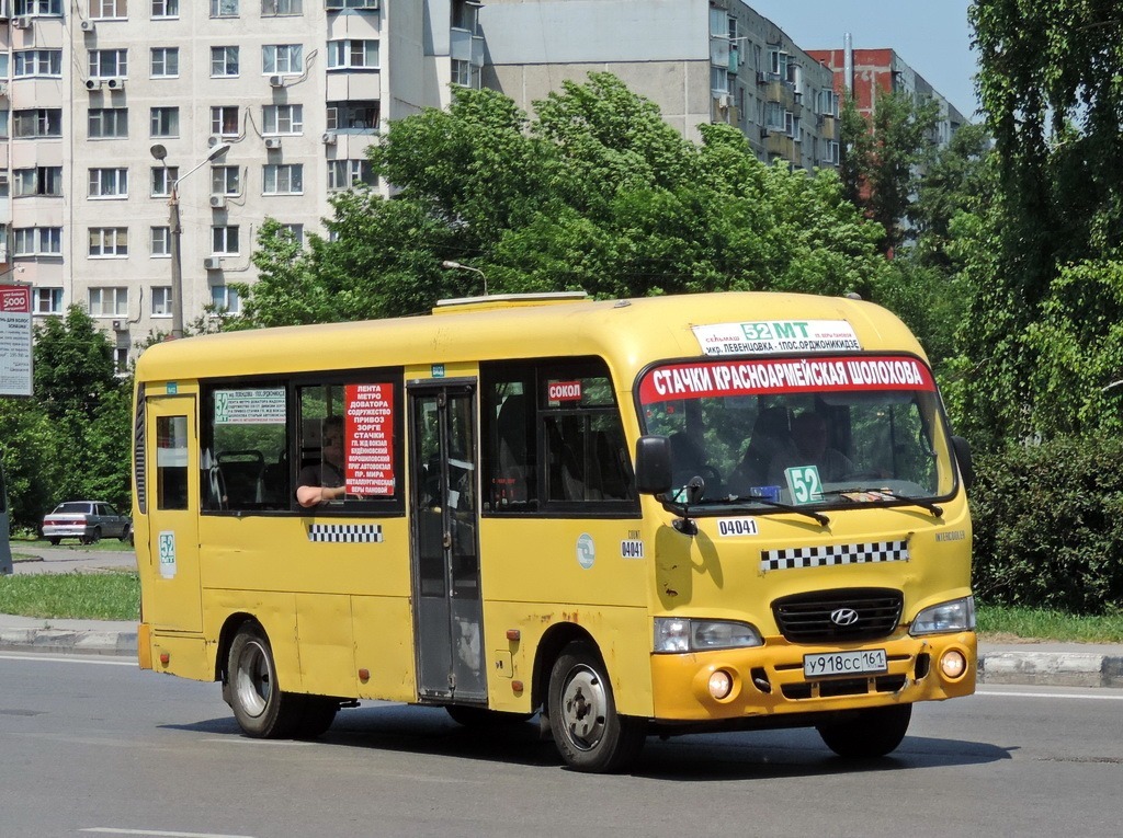 Ростовська область, Hyundai County LWB C09 (ТагАЗ) № 04041