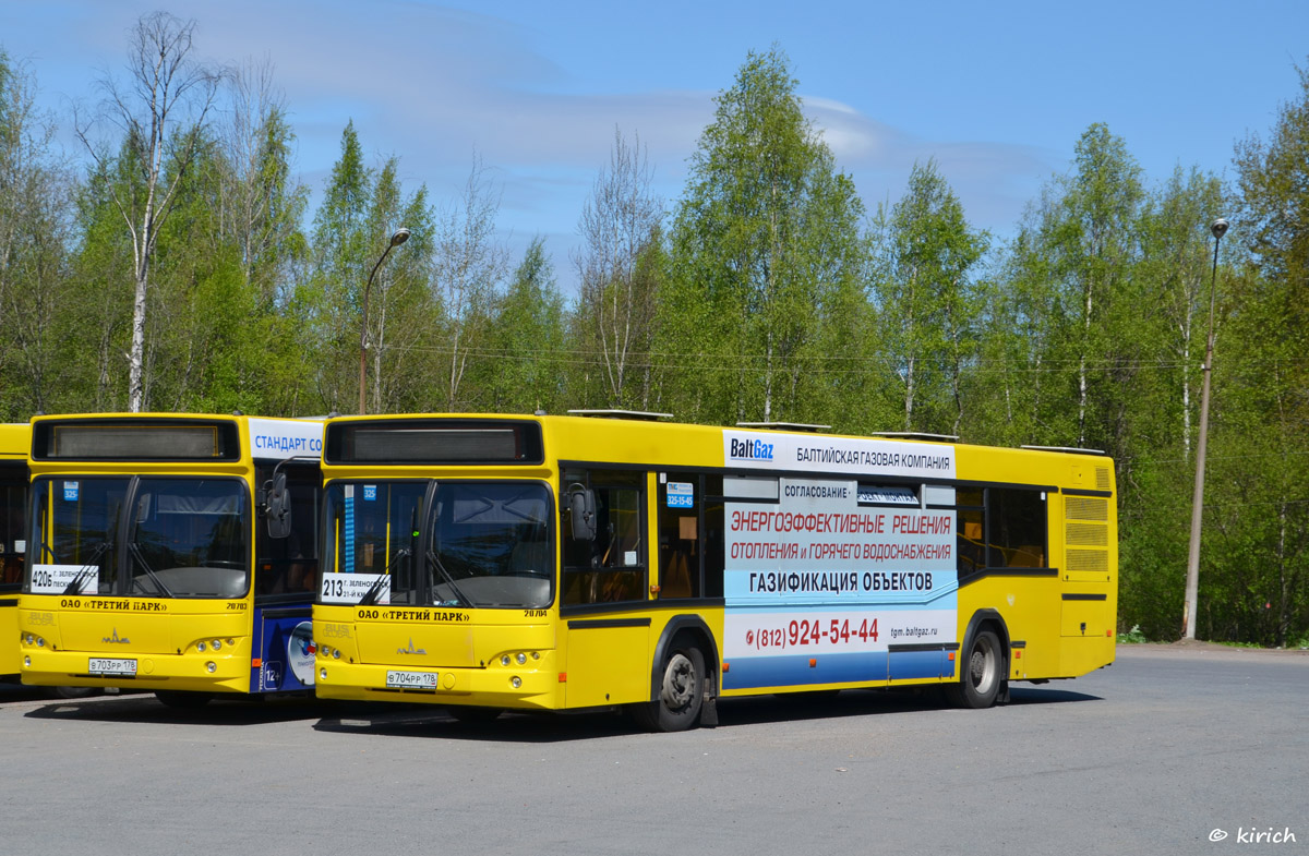 Санкт-Петербург, МАЗ-103.485 № В 704 РР 178