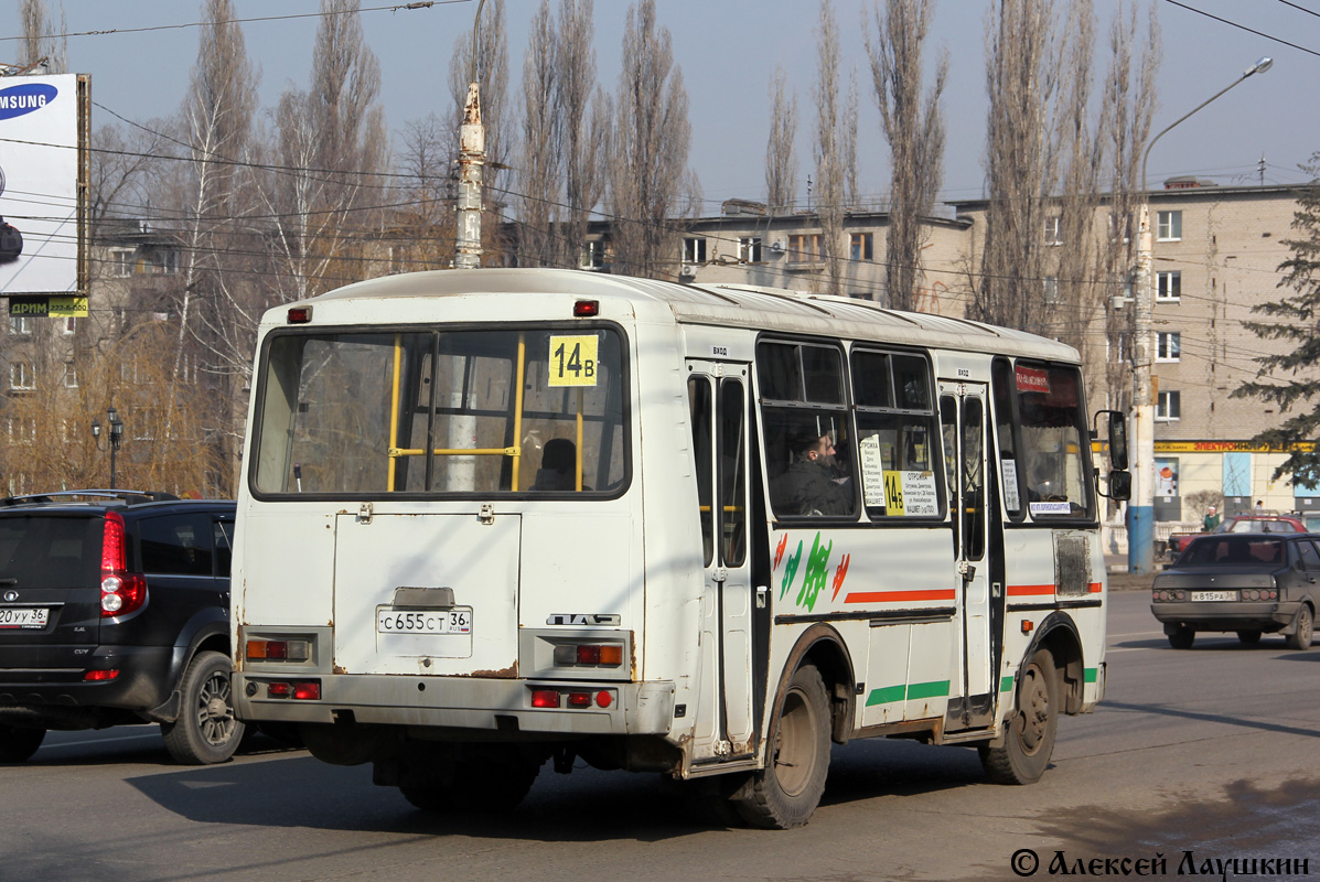 Воронежская область, ПАЗ-32054 № С 655 СТ 36