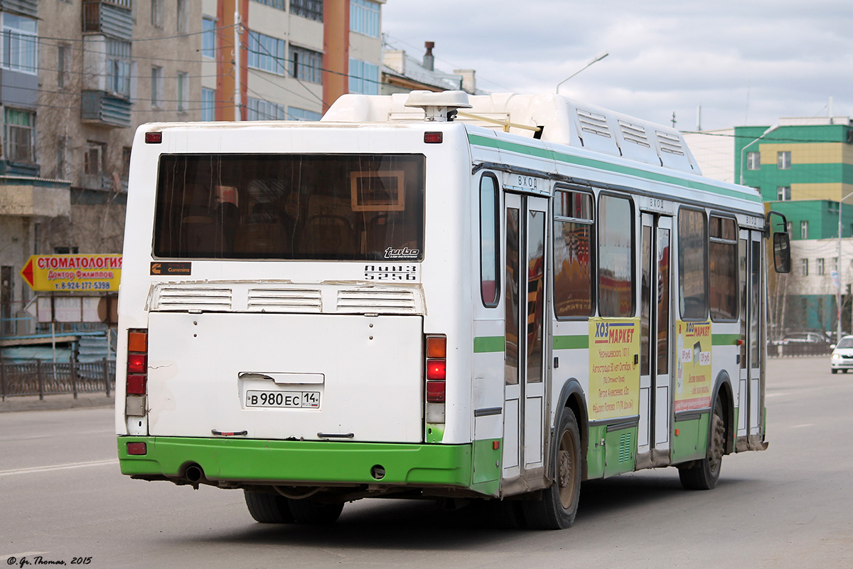 Саха (Якутия), ЛиАЗ-5256.57 № В 980 ЕС 14