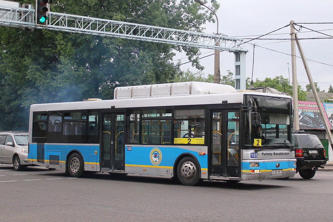 Алматы, Yutong ZK6120HGM № 185