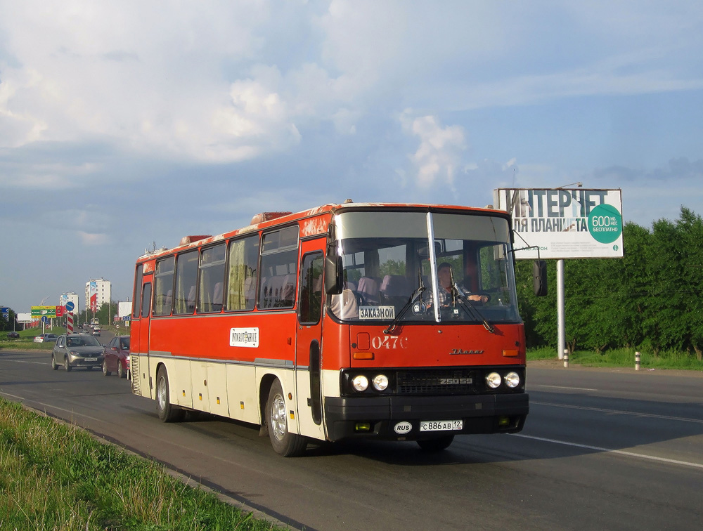 Марий Эл, Ikarus 250.59 № С 886 АВ 12