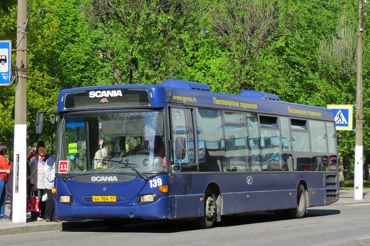 Leningrad Gebiet, Scania OmniLink I (Scania-St.Petersburg) Nr. 139