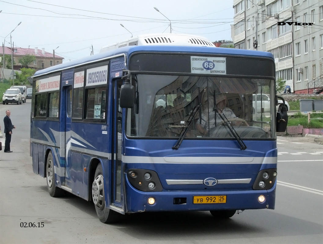 Приморский край, Daewoo BS090 Royal Midi (Busan) № УВ 992 25