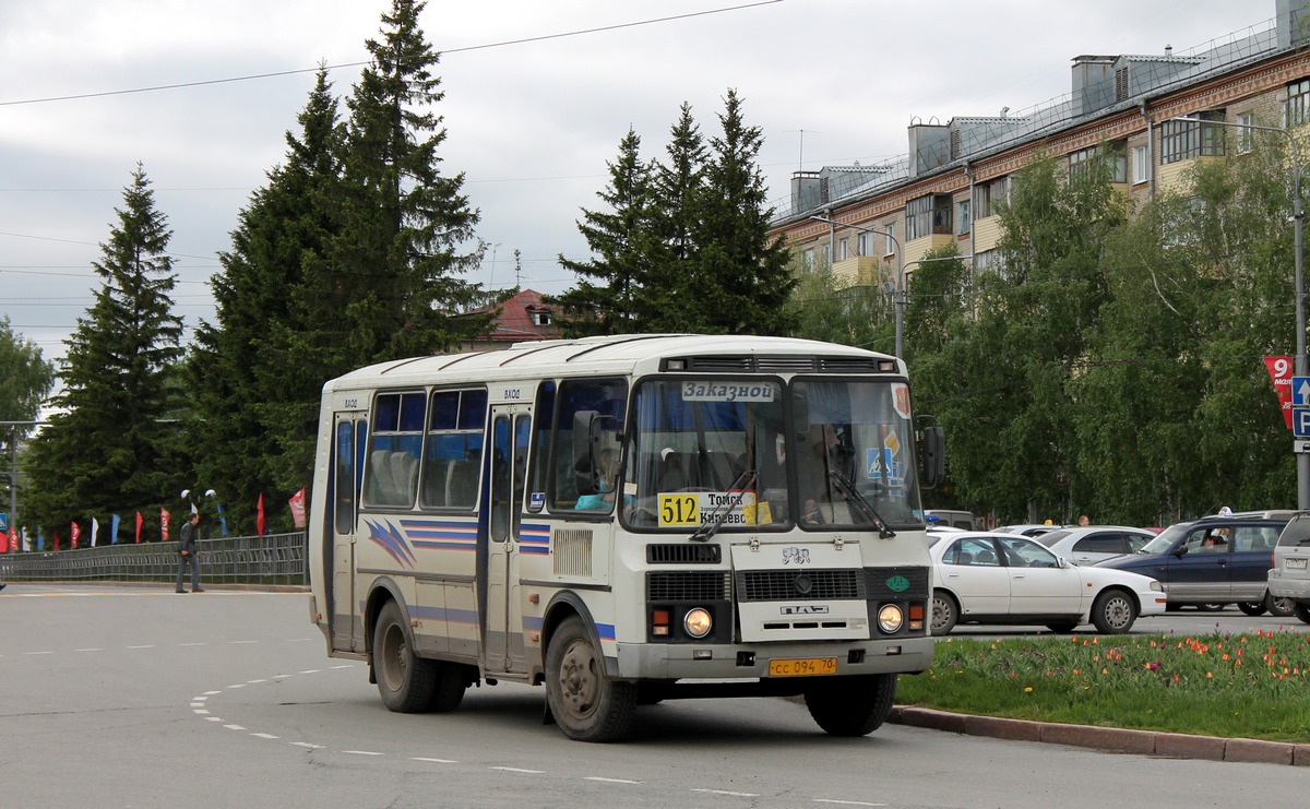 Томская область, ПАЗ-32054 № СС 094 70