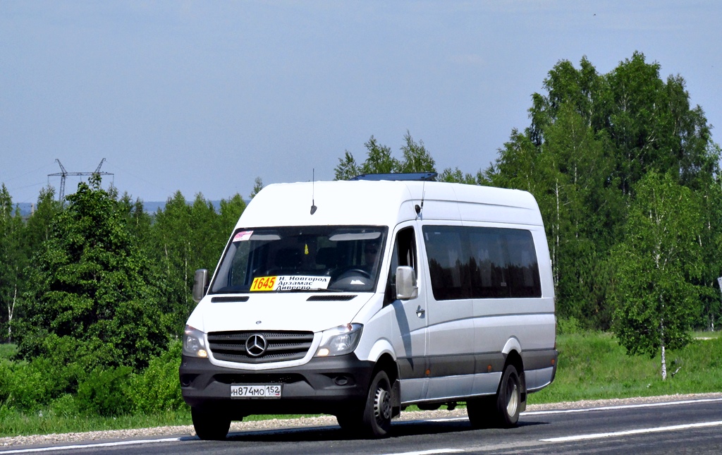 Нижегородская область, Луидор-223690 (MB Sprinter) № Н 874 МО 152