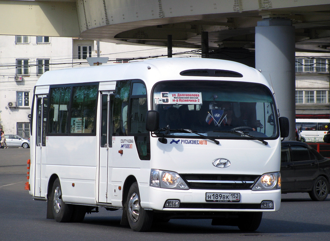 Нижегородская область, Hyundai County Kuzbass № Н 189 ВК 152