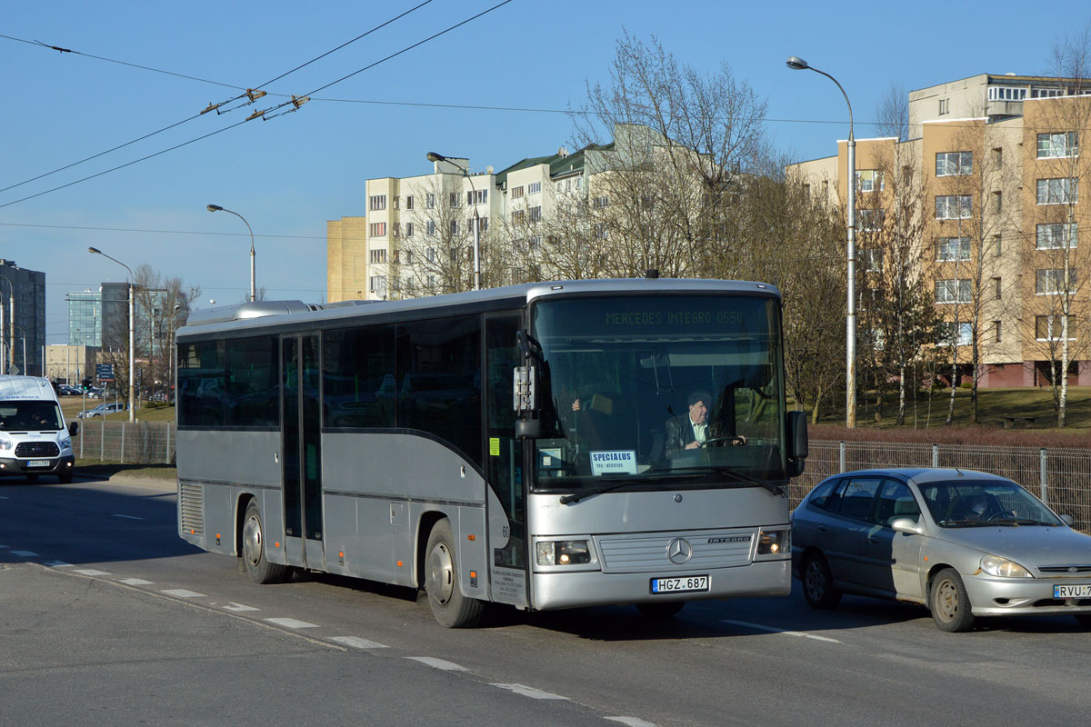 Литва, Mercedes-Benz O550 Integro № 60