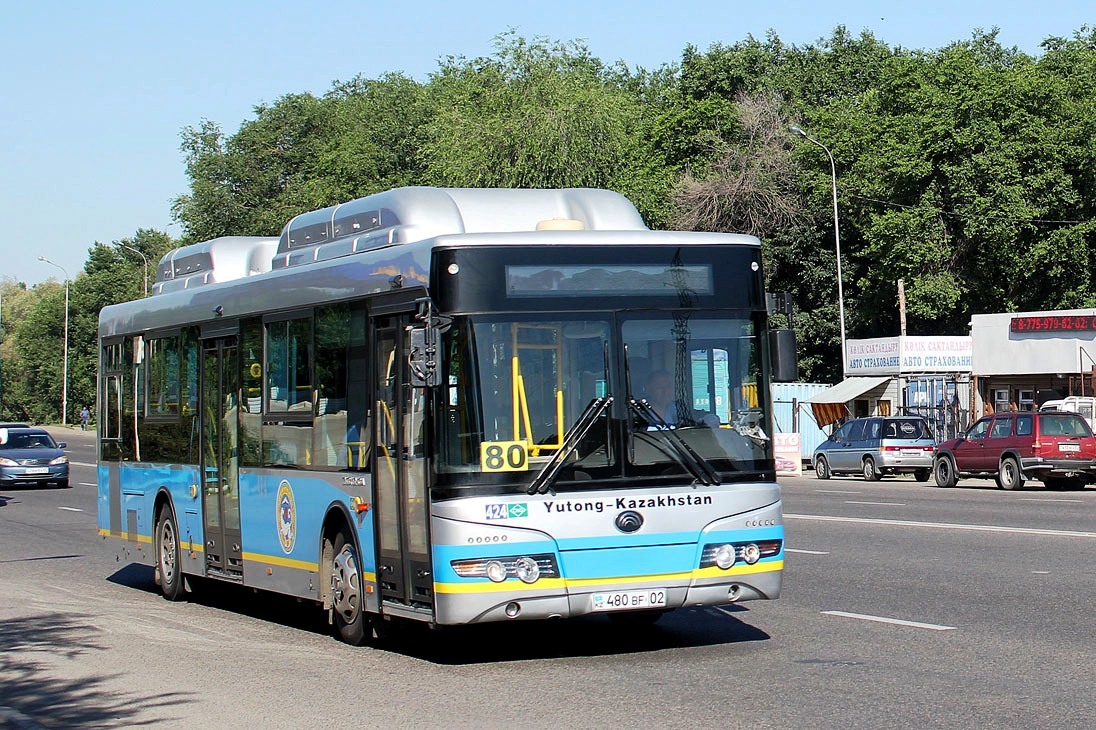 Алматы, Yutong ZK6118HGA № 424