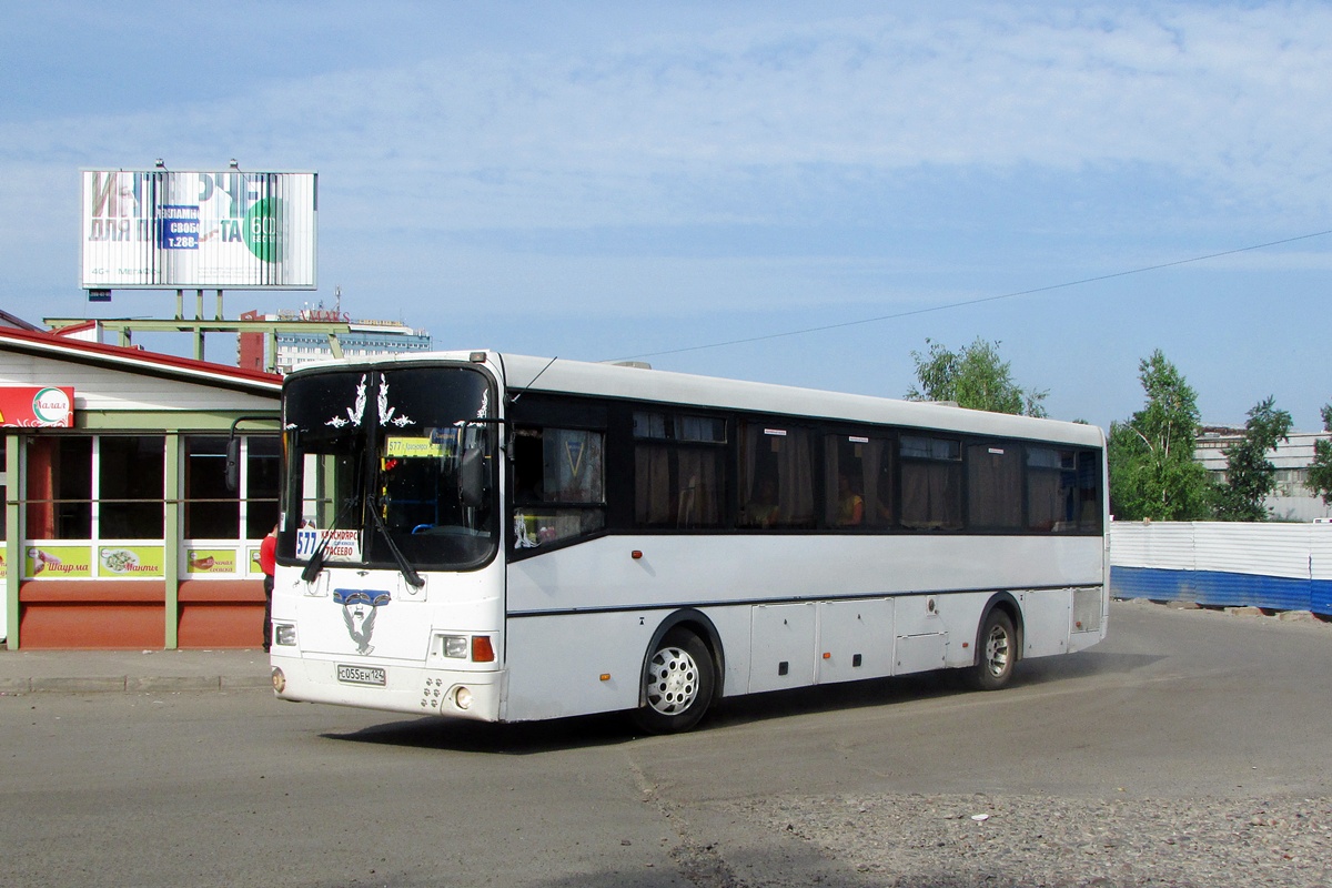 Krasnojarsko kraštas, LiAZ-5256.58 Nr. С 055 ЕН 124