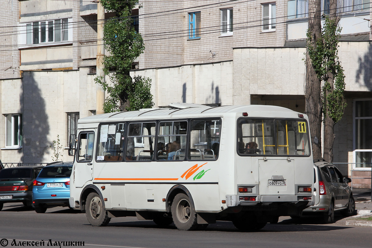 Воронежская область, ПАЗ-32054 № О 809 УО 36