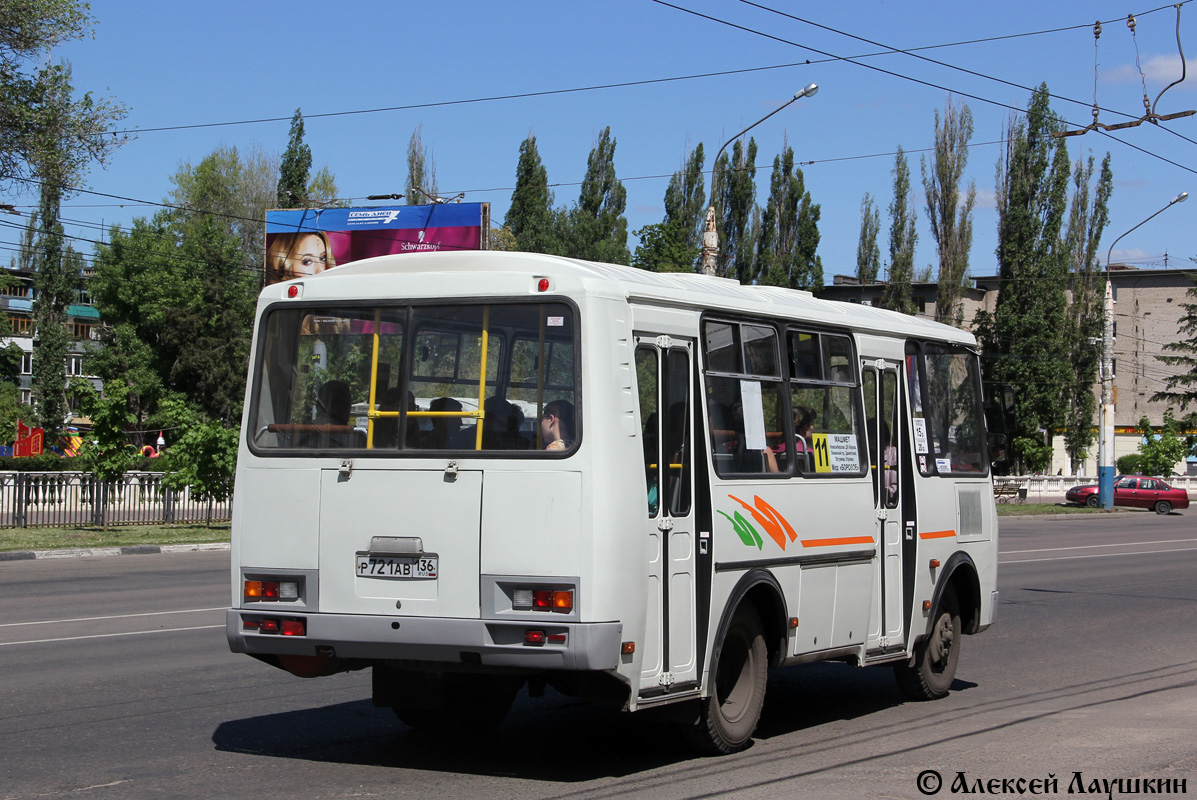 Воронежская область, ПАЗ-32054 № Р 721 АВ 136