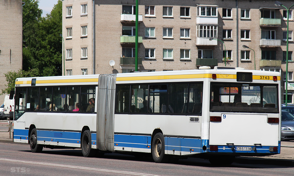 Litvánia, Mercedes-Benz O405GN sz.: 91