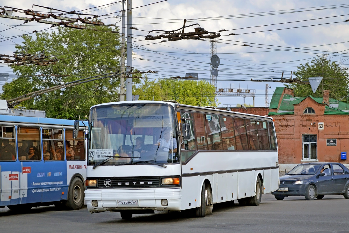 Владимирская область, Setra S215UL № Т 675 НС 33