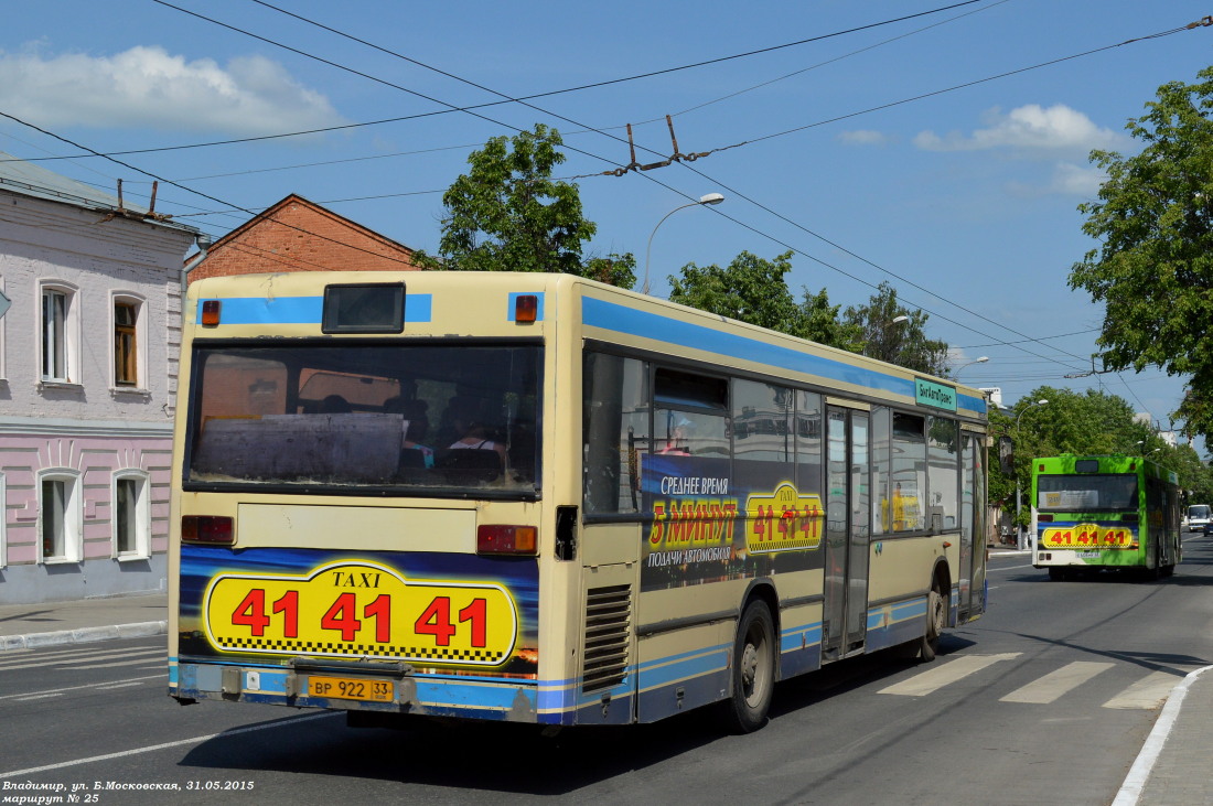 Владимирская область, Mercedes-Benz O405N2 № ВР 922 33