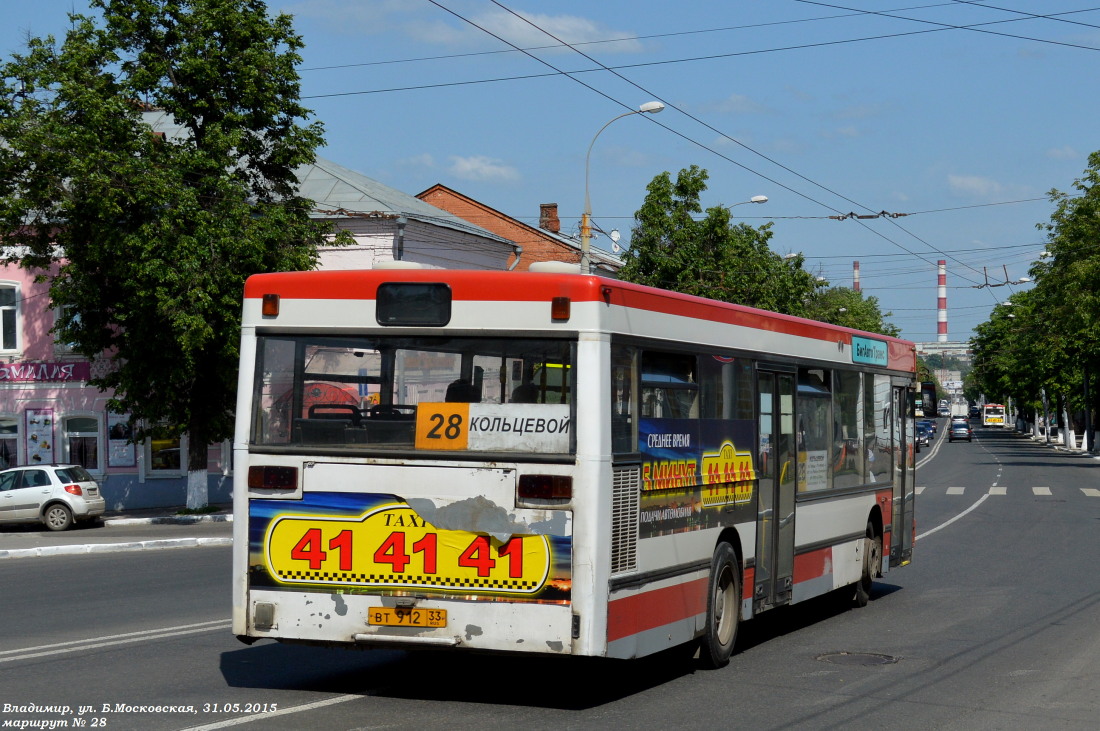 Владимирская область, MAN A10 NL202 № ВТ 912 33