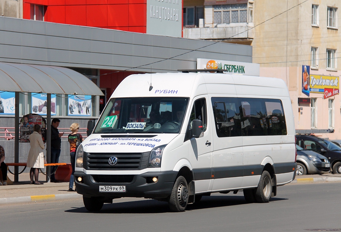 Тверская область, Луидор-223710 (Volkswagen Crafter) № М 309 РК 69 — Фото —  Автобусный транспорт