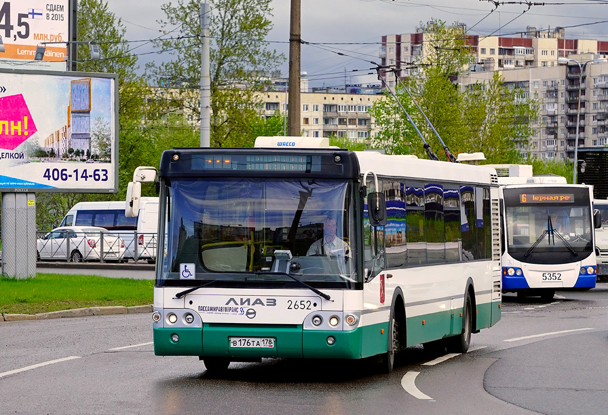 Санкт-Петербург, ЛиАЗ-5292.60 № 2652