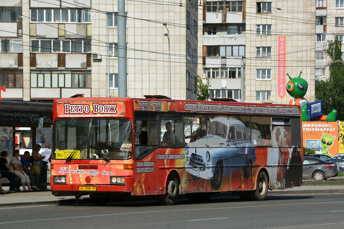 Пермский край, Mercedes-Benz O405 № АС 599 59