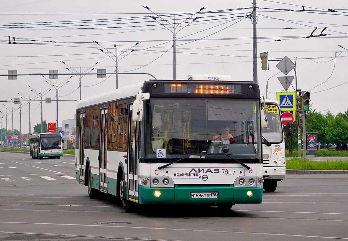 Санкт-Петербург, ЛиАЗ-5292.60 № 7807