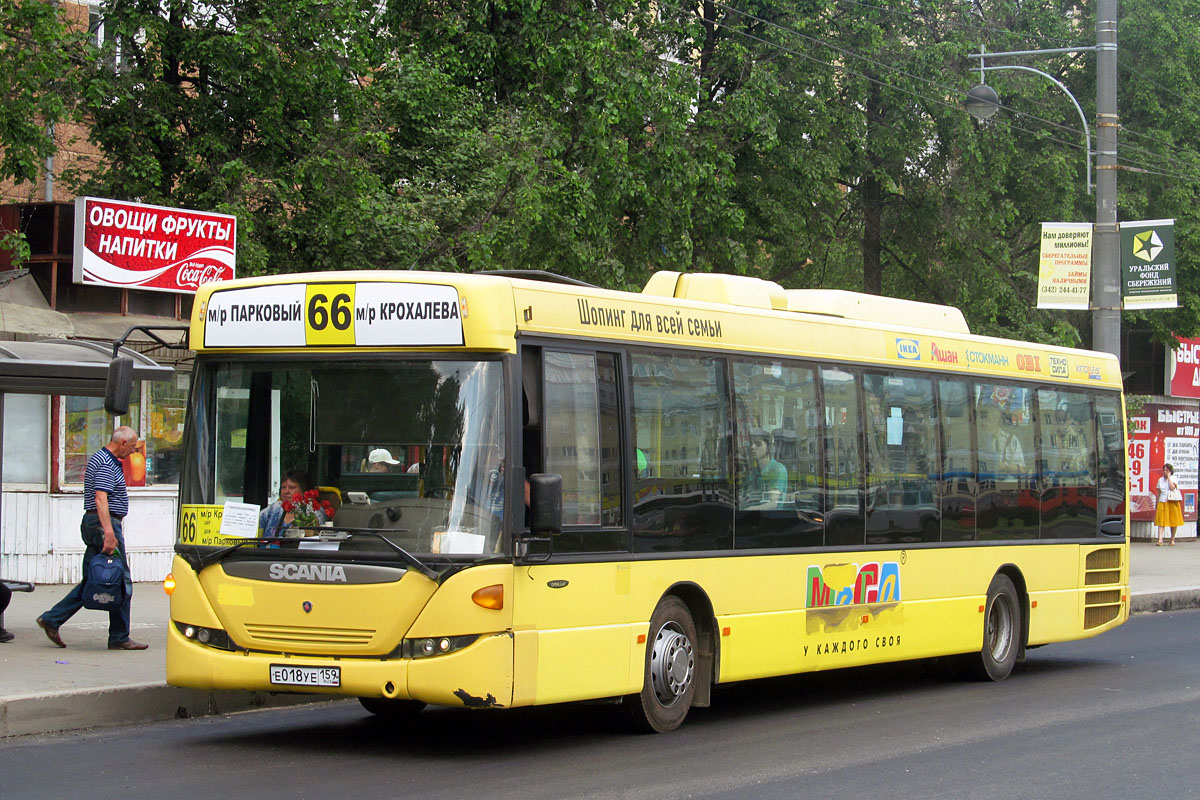 Пермский край, Scania OmniLink II (Скания-Питер) № Е 018 УЕ 159