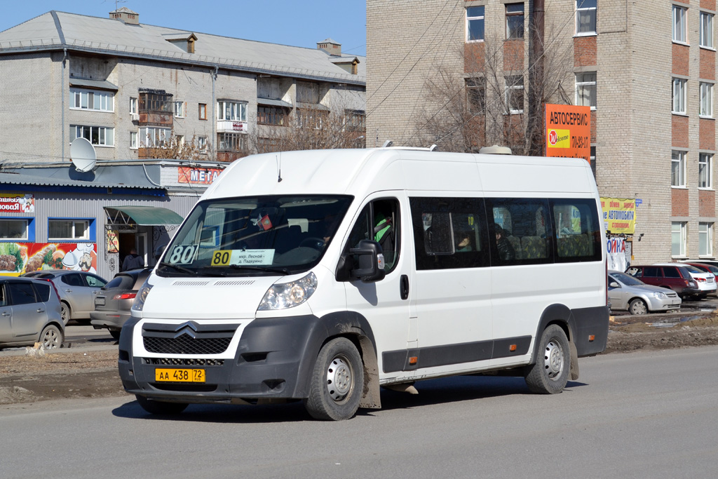 Тюменская область, Авто Вектор 454222 (Citroёn Jumper) № АА 438 72