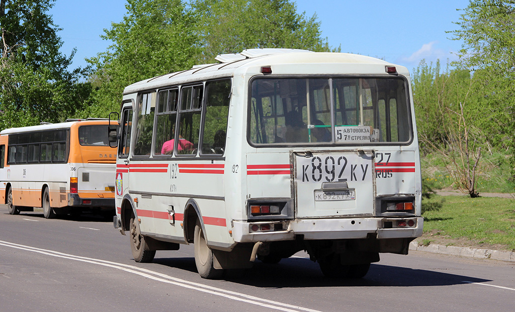 Хабаровский край, ПАЗ-32051-110 № 192