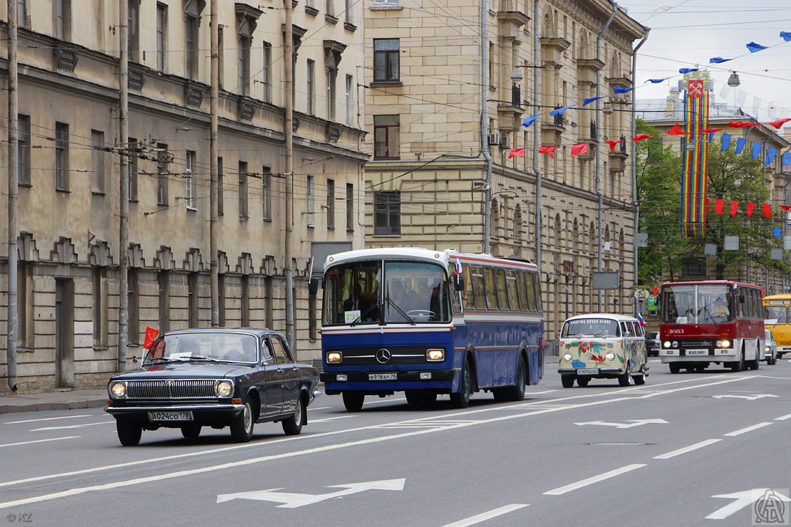 Санкт-Петербург, VBK M41 № В 918 ВР 78; Санкт-Петербург — I Петербургский парад ретро-транспорта 24 мая 2015 г.