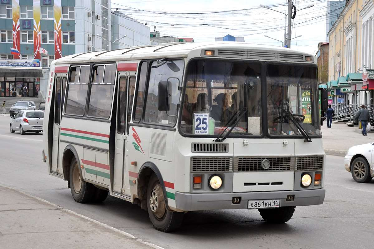 Саха (Якутия), ПАЗ-32054 № Х 861 КН 14