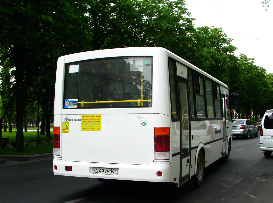 Краснодарский край, ПАЗ-320412-10 № А 249 УМ 161