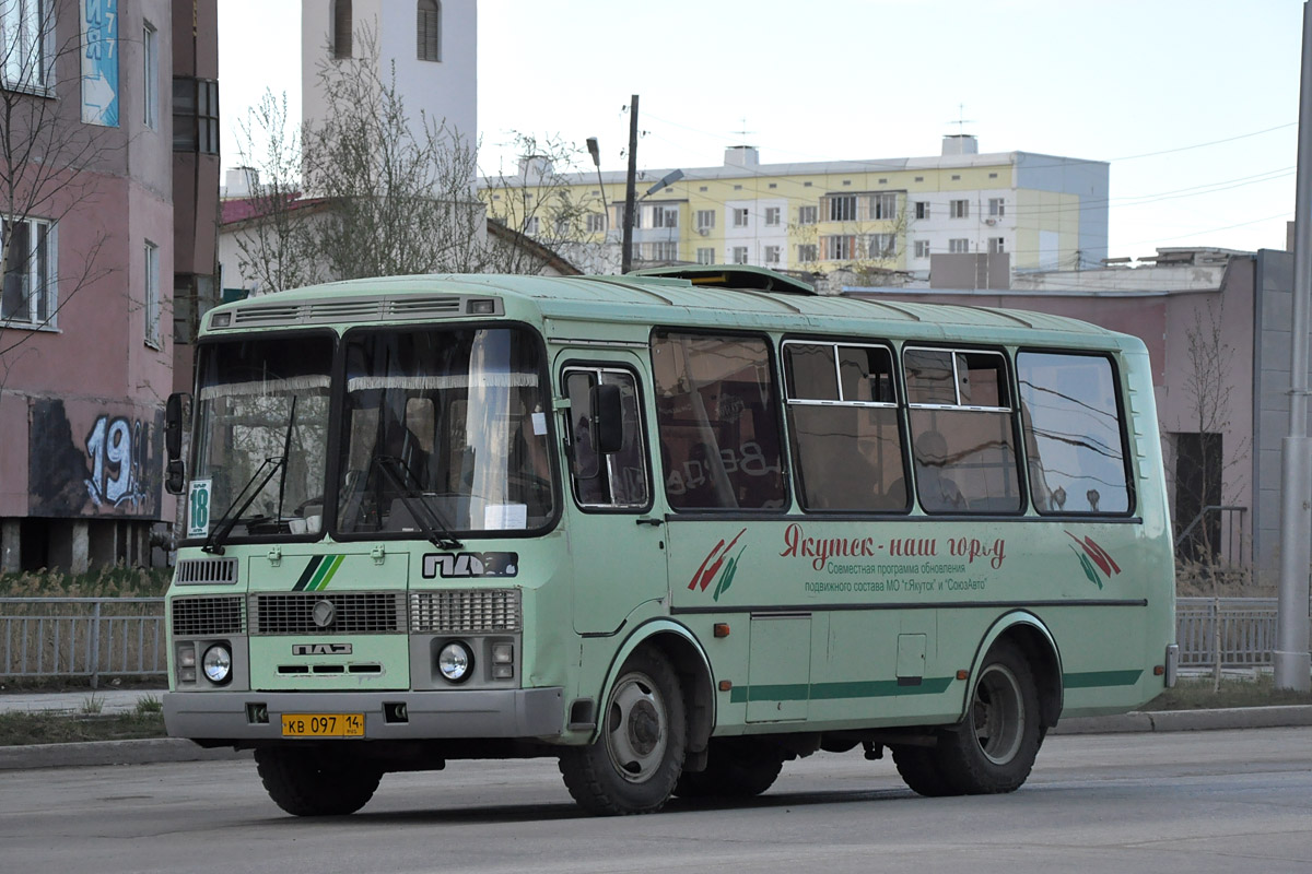 Саха (Якутия), ПАЗ-32054 № КВ 097 14