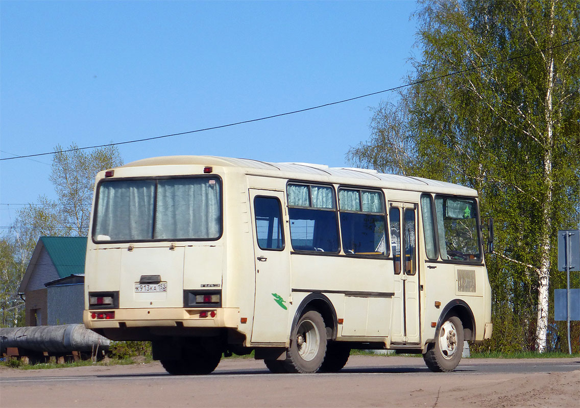 Нижегородская область, ПАЗ-32053 № К 913 КА 152