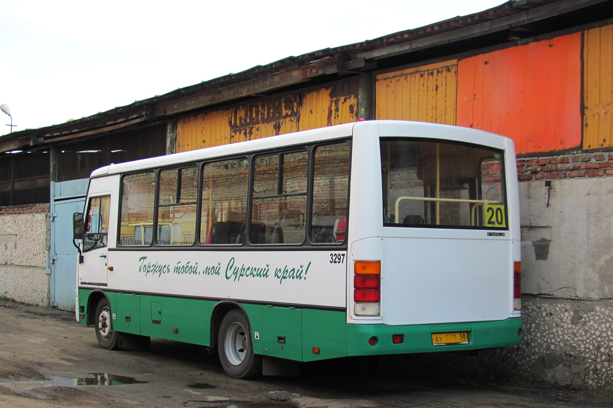 Пензенская вобласць, ПАЗ-320402-03 № 3297