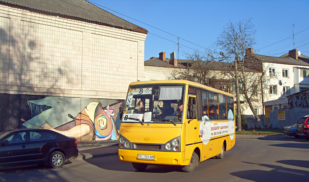 Волынская область, I-VAN A07A-22 № AC 1124 AM