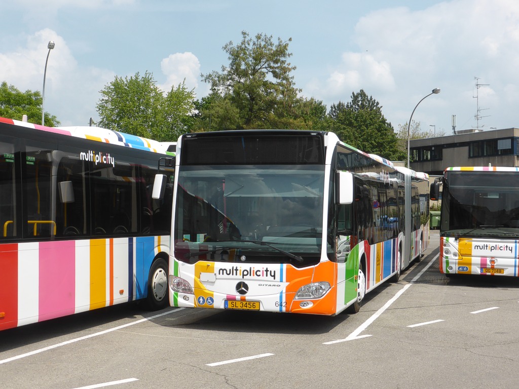 Люксембург, Mercedes-Benz Citaro C2 G № 642