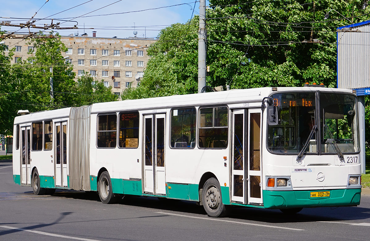 Санкт-Петербург, ЛиАЗ-6212.00 № 2317