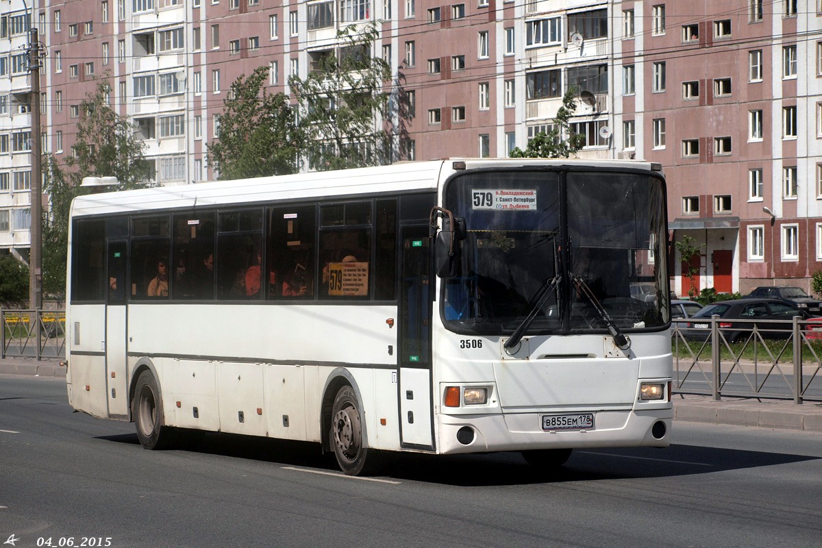 Санкт-Петербург, ЛиАЗ-5256.58 № 3506