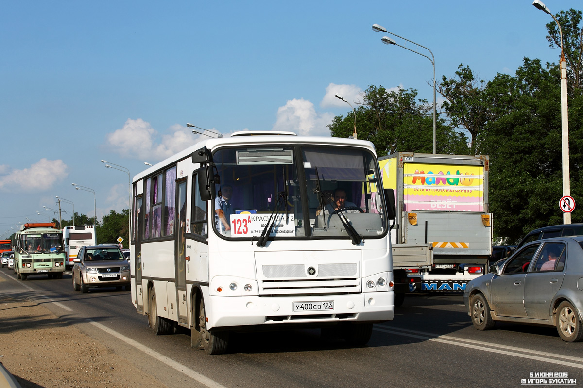 Краснодарский край, ПАЗ-320402-05 № У 400 СВ 123