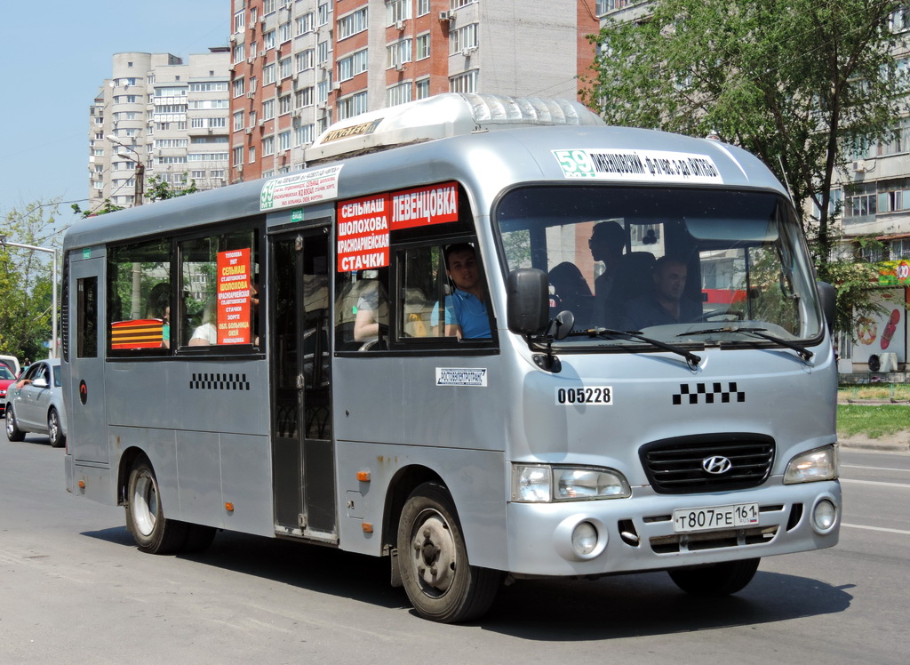 Ростовская область, Hyundai County LWB C09 (ТагАЗ) № 005228